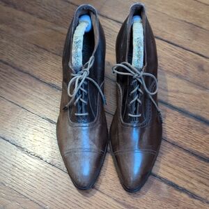 Hamilton Dark Brown Leather Oxfords